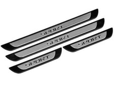 Einstiegsleisten SPORT Chrom