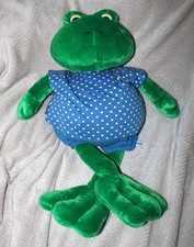 Nici Vintage Frosch mit Hose & Shirt ca. 60cm Kuscheltier Stofftier Plüschtier