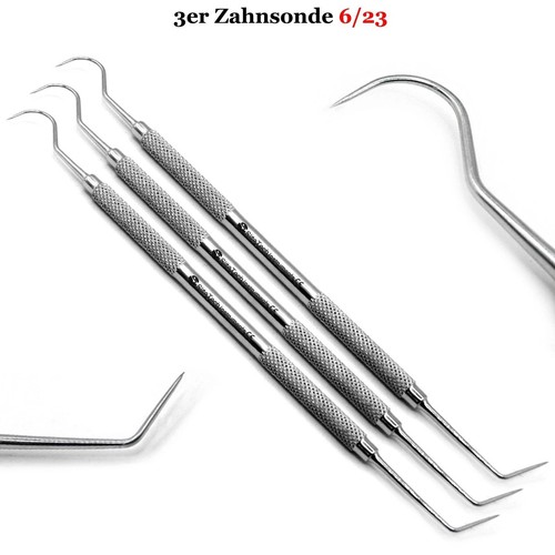 Zahnsonde 3er set - set, –
