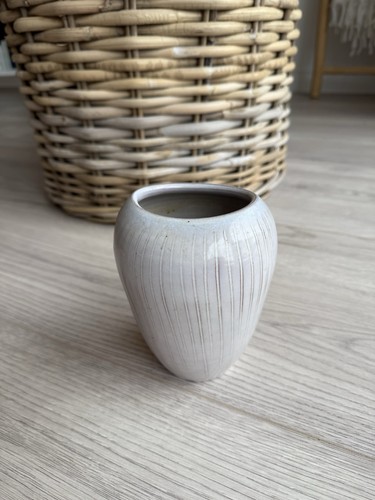 Vintage keramik vase - vintage, beige