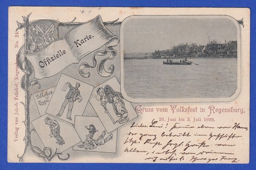 Bayern 1898 privatganzsache - 1898,