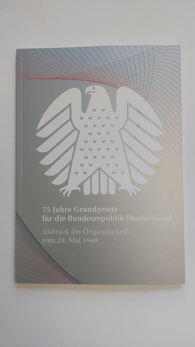 Jahre grundgesetz abdruck - grundgesetz,