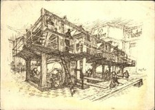 41300576 Duesseldorf Rotationsmaschine Pavillon verlag W. Girardet Ausstellung G