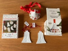 Arzberg Christbaumschmuck und Weihnachtsglöckchen "Bescherung"