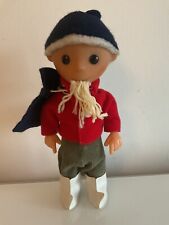 Sandmännchen Figur ca. 23 cm TV Kult Unser Sandmann Vinyl Figur mit Umhang alt