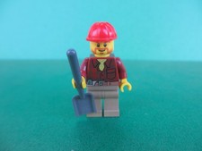 Lego Figur City Bauarbeiter