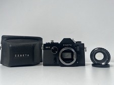 Exakta Twin TL mit Exaktar Auto F= 1.8 f= 50mm und PRESENTA 930 VC Blitz