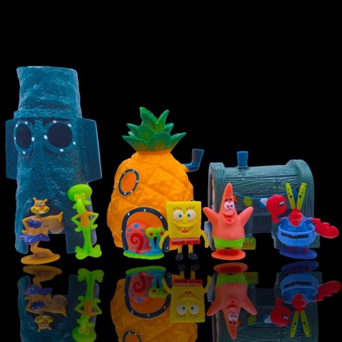 Aquarium deko spongebob - deko, 6er