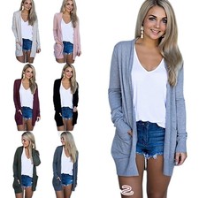 Damen Strickjacke Langarm