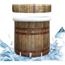 Eisbad Wanne Badewanne Eisbade Tonne Aufblasbar Flachf Ko Tan Freistehend 377...