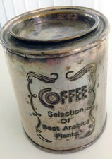 Schöne alte Kaffeedose