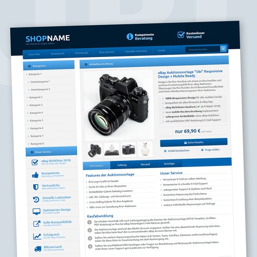 Ebayvorlage auktionsvorlage - ebayvorlage,