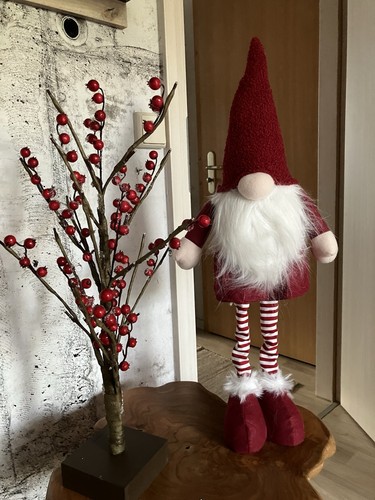 Led baum mit roten - baum, beeren
