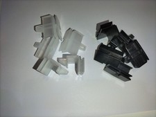 5 x Sockel Halterung Sockelhalter Befestigung Clip Schüller Küche Schiebeklammer