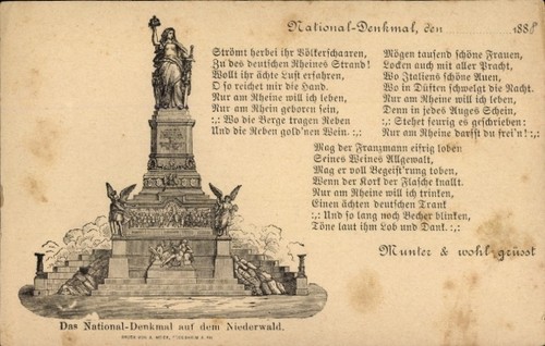 Lied litho rüdesheim - rüdesheim, am