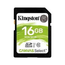 16GB SD Speicherkarte Kingston Canvas Select Sandisk SDXC UHS-I SD-Card Class 10