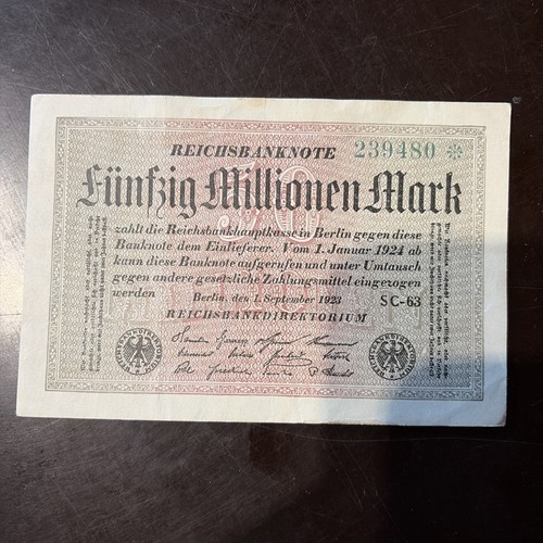 Geldschein deutschland 50 - geldschein,, deutschland,