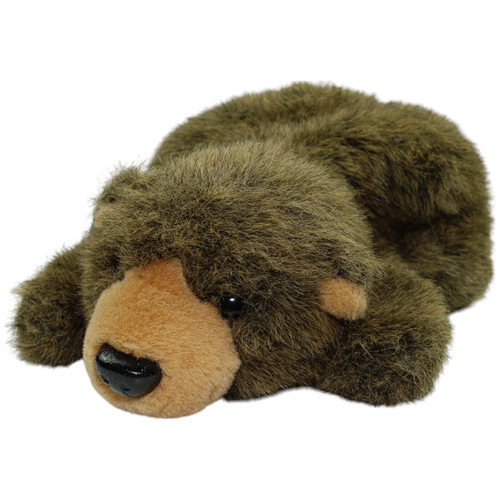 Tcm liegender bär - bär, handpuppe