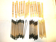 Konvolut 57 Reinigungsstäbchen Schmirgelstäbchen für alte Modell Eisenbahn usw.