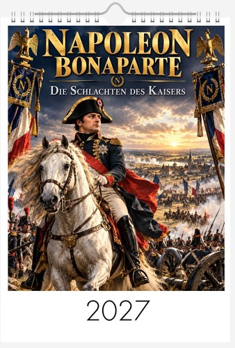 Wandkalender 2027 napoleon - 2027, "napoleon