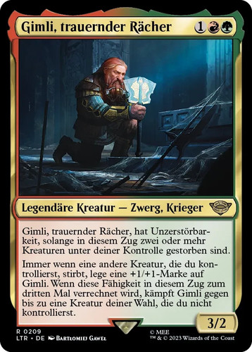 Mtg herr der - herr, gimli