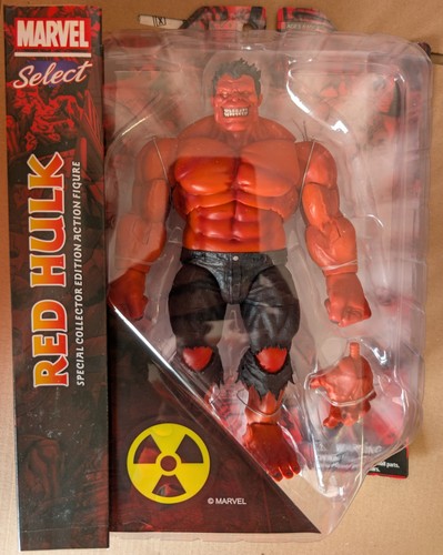 Marvel select red hulk - marvel,