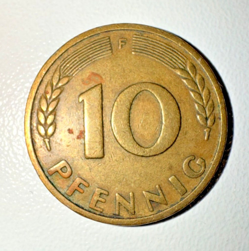 Brd pfennig 1950 - f, selten