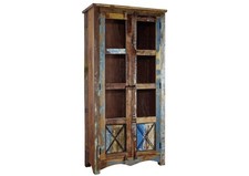 Altholz Vintage look Vitrine