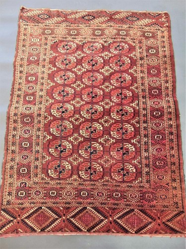 Antiker tekke turkman teppich - tekke,