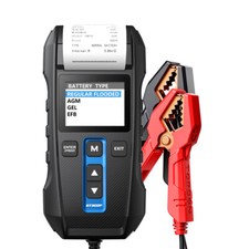 TOPDON BT300P Auto Batterietester Testgerät Prüfer mit Eingebaut Drucker 12V/24V