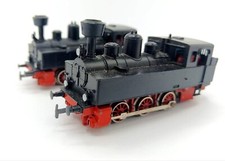 2 alte Dampflokomotiven  Märklin für Bastler Modelleisenbahn HO 1:87