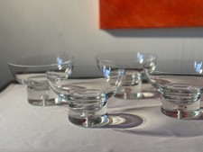 VINTAGE: 4x Bubble Base Glas