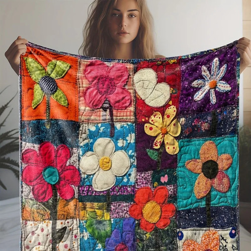 Vintage blumendruck patchwork - vintage,
