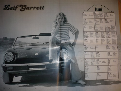 Leif garrett calendar - leif,