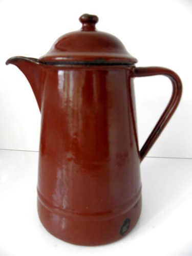 Kaffeekanne emaille - kaffeekanne,