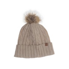 Pyrenex, Bommelmütze, Größe: 52-54, Acryl/Merinowolle, Beige, Mädchen #ciI