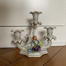 DRESDEN Porzellan dreiarmiger