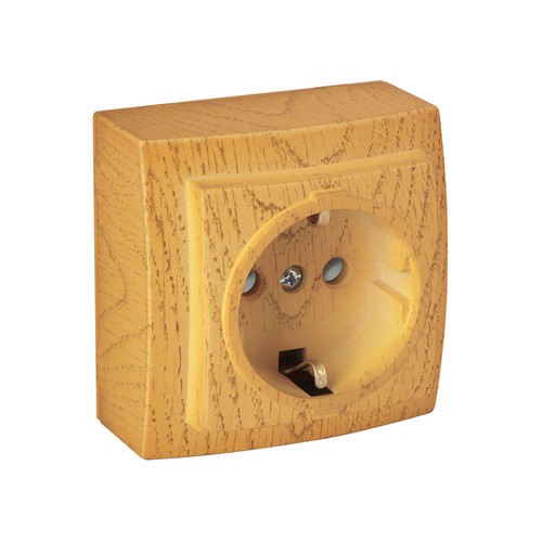 Aufputz steckdose mit deckel - steckdose,