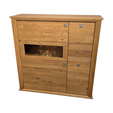 Klose Kollektion Highboard K2 Wildeiche Geölt Inklusive Beleuchtung 