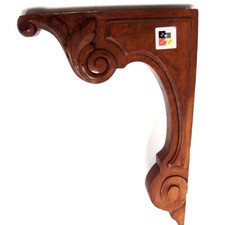 Regalhalter Holz Jugendstil 37