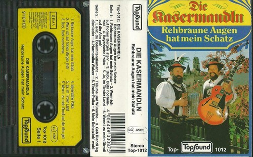 Musik kassette d kasermandln - musik-kassette, d'kasermandln