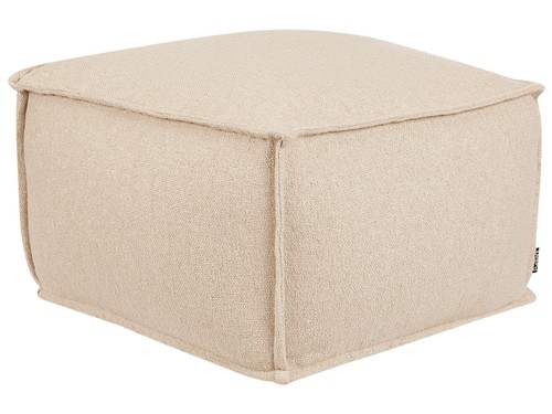 Pouf baumwolle beige - pouf,