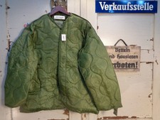 Orig. US Armee M/65 Cold Weather Field Jacket Liner oliv Gr. L 1995 Neu #2853