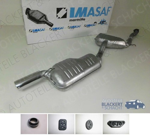 Imasaf esd auspuff - esd, endtopf