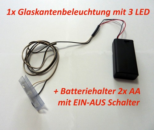 Led glaskantenbeleuchtung - led,