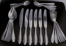 WMF Modell 2200 , 30 teiliges Besteck , 6 Pers. 90 er Silber