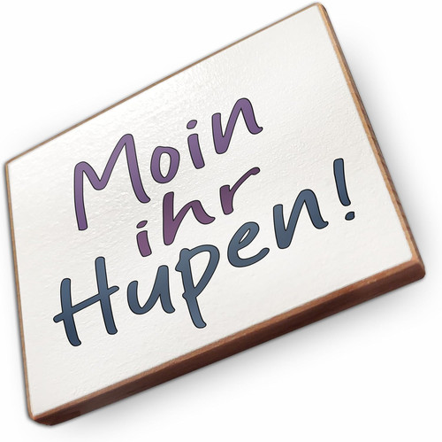 Kühlschrankmagnet holz spruch - kühlschrankmagnet,