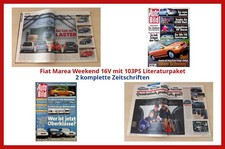Fiat Marea Weekend 16V mit 103PS Literaturpaket - 2 komplette Zeitschriften