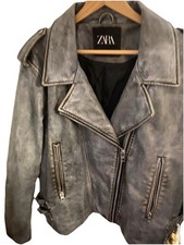 Zara damen jacke biker stil - damen,