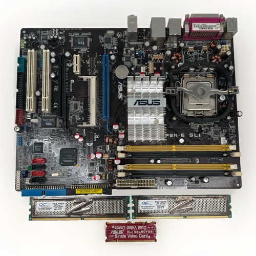 Asus p5n sli mainboard - sli, +